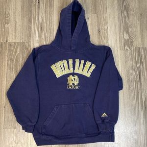 ND KIDS HOODIE ADIDAS 10/12 Medium